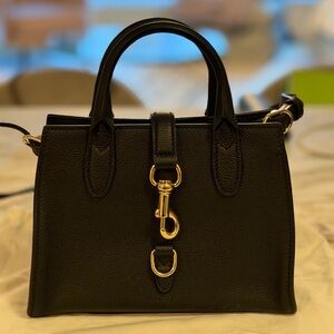 Gucci Jackie Soft Tote, Black Leather